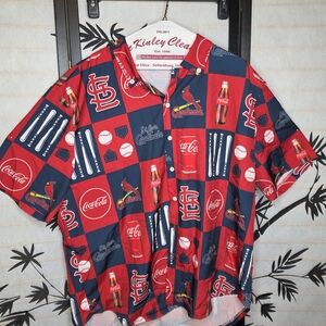 NFL Red and Navy Sports Graphic Shirt